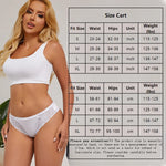 3PCS Women Cotton  Sexy Lace Thongs